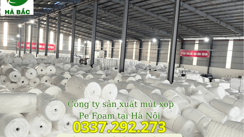 Công ty sản xuất mút xốp Pe Foam tại Hà Nội