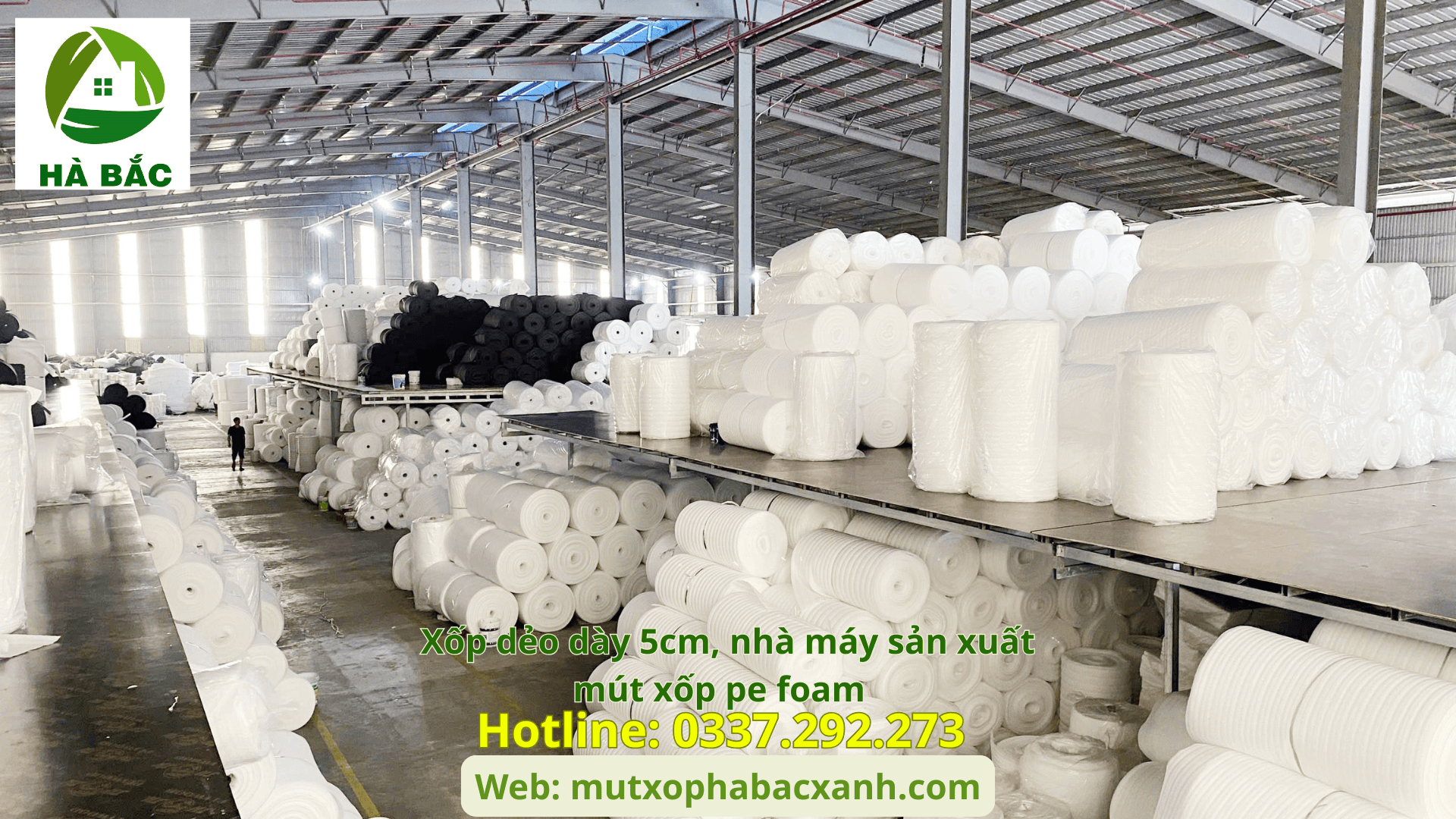 Xốp dẻo dày 5cm, nhà máy sản xuất mút xốp pe foam tại Hưng Yên Xốp dẻo dày 5cm, nhà máy sản xuất mút xốp pe foam tại Hưng Yên