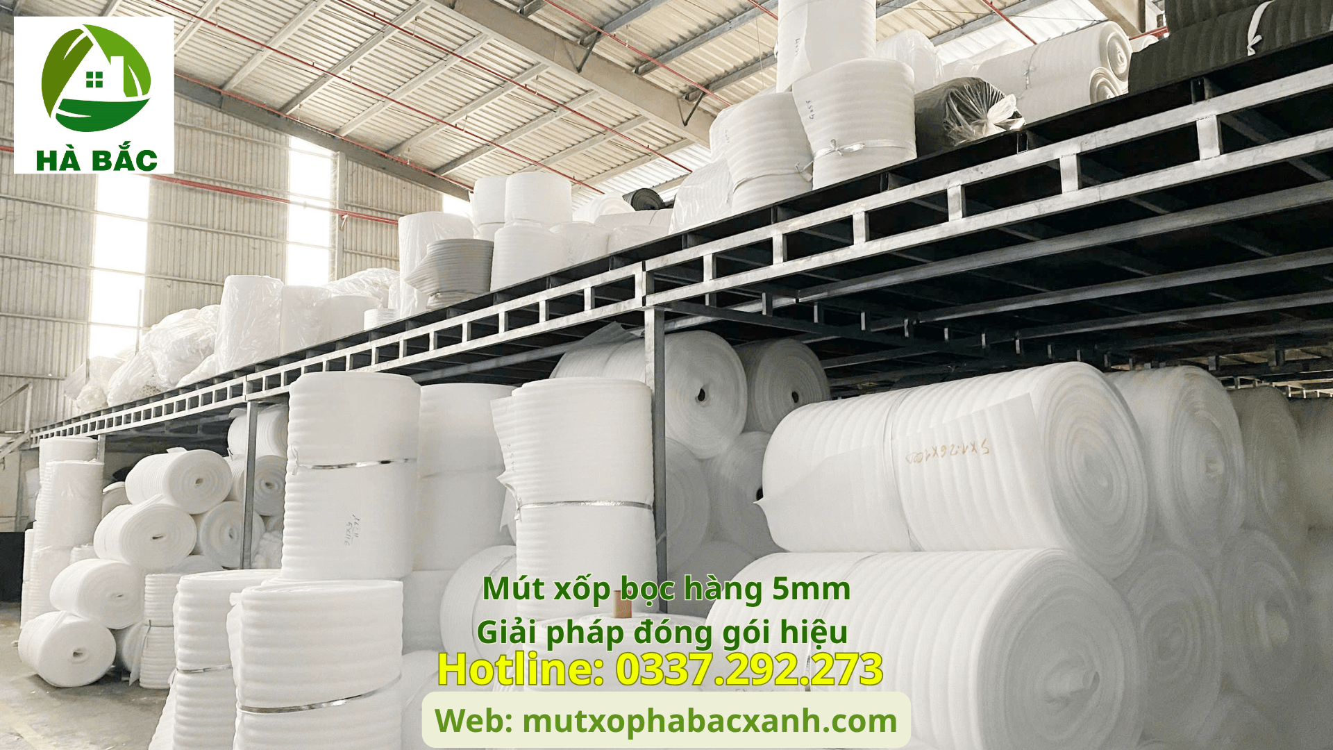 Mút xốp bọc hàng 5mm - Giải pháp đóng gói hiệu quả cho các công ty tại KCN ở Bắc Giang