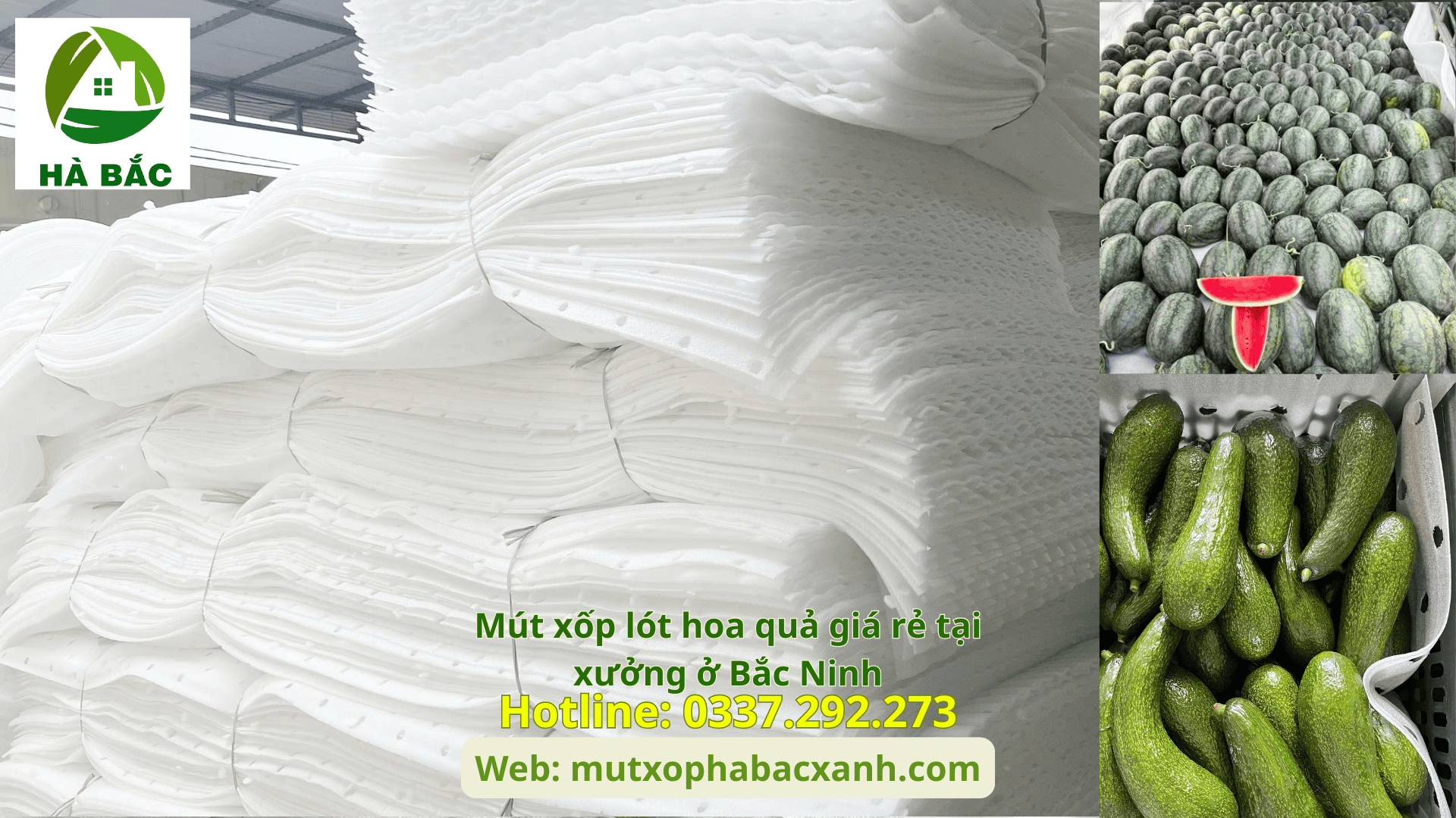Mút xốp lót hoa quả giá rẻ tại xưởng ở Bắc Ninh