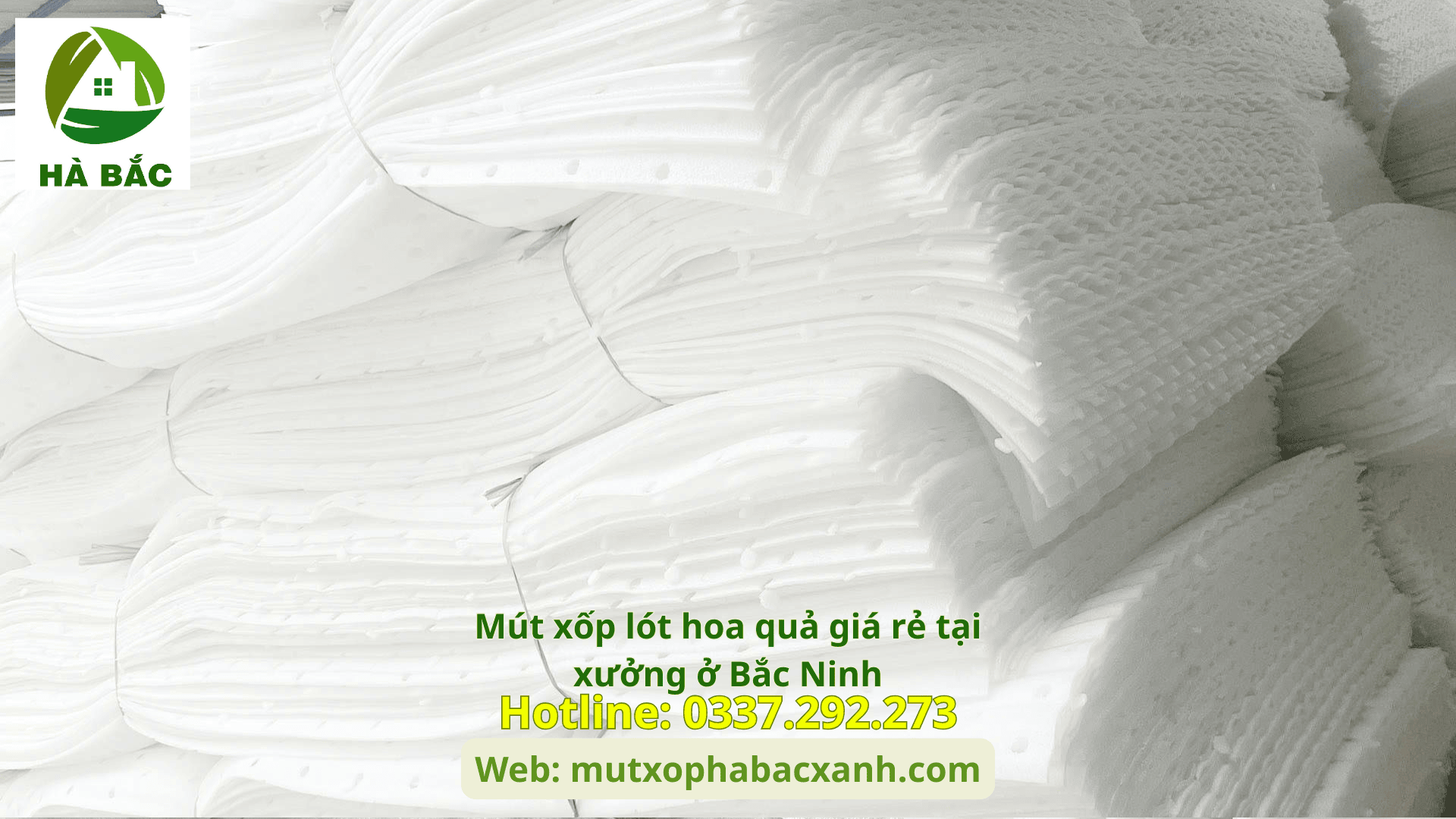 Mút xốp lót hoa quả giá rẻ tại xưởng ở Bắc Ninh