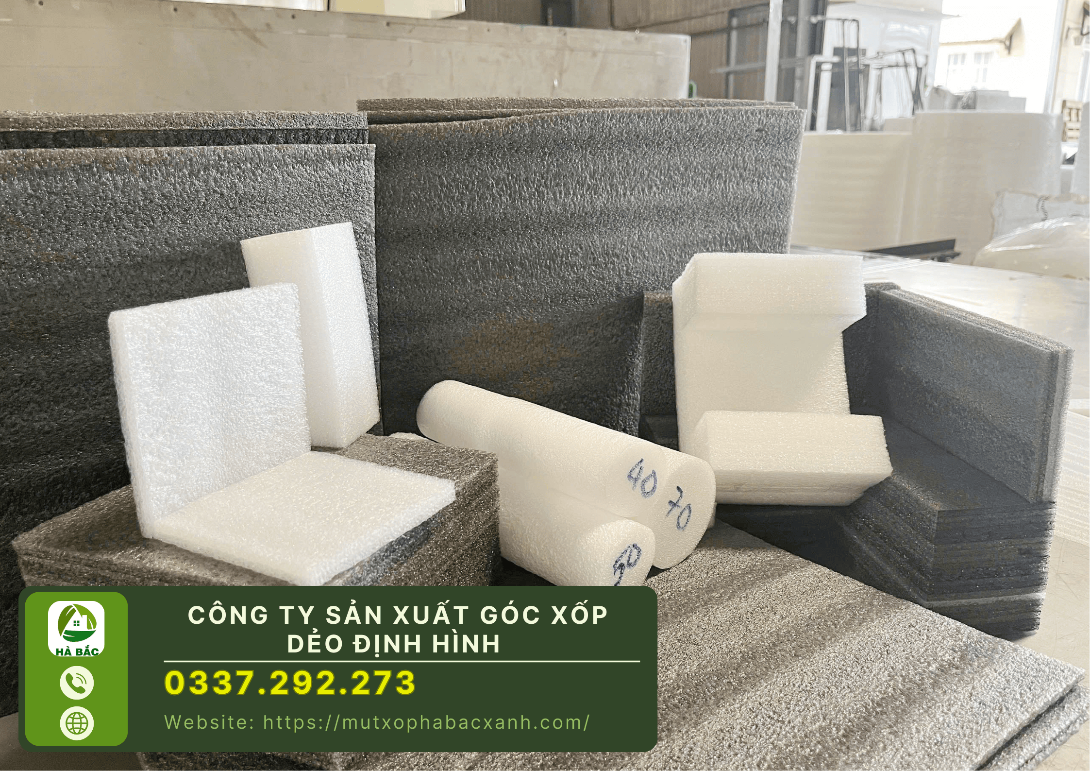 Công ty sản xuất góc xốp dẻo định hình tại Đình Trám - Bắc Giang