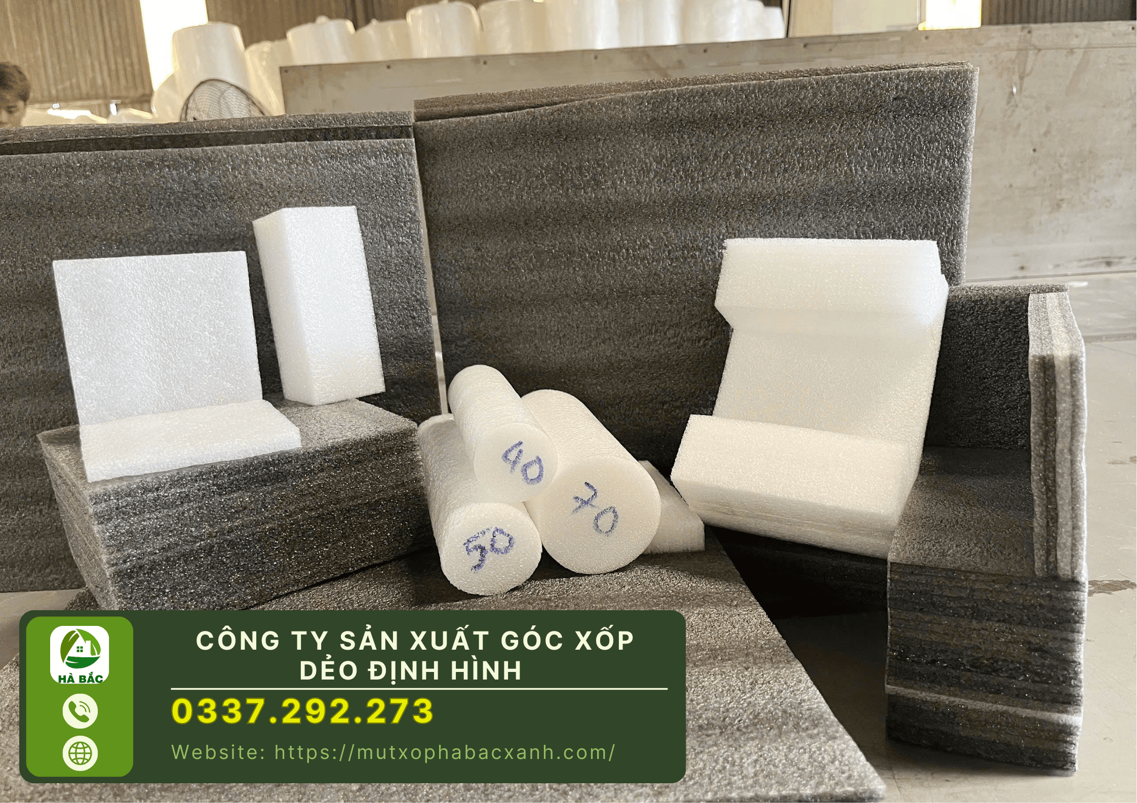 Công ty sản xuất góc xốp dẻo định hình tại Đình Trám – Bắc Giang