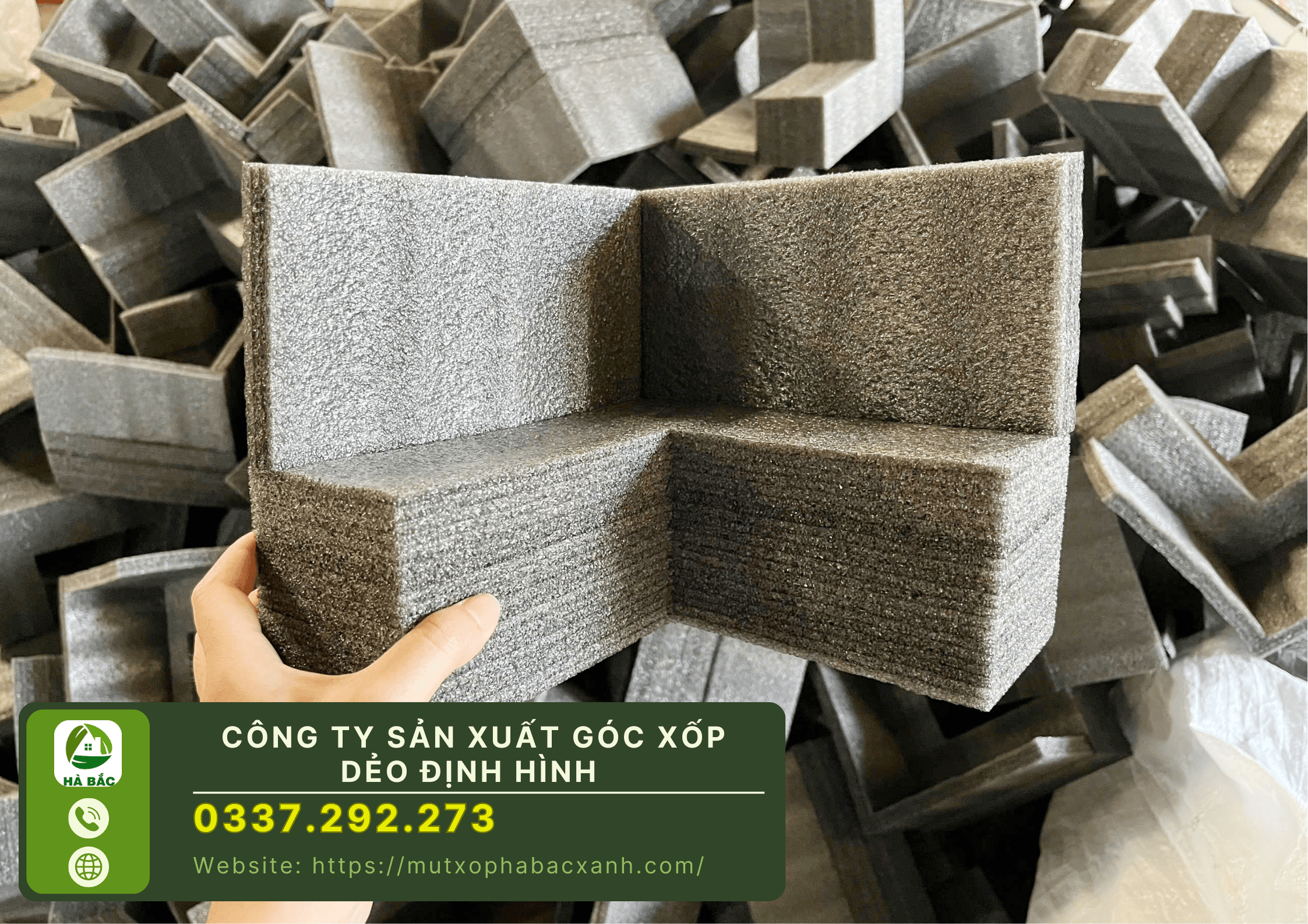 Công ty sản xuất góc xốp dẻo định hình tại Đình Trám - Bắc Giang
