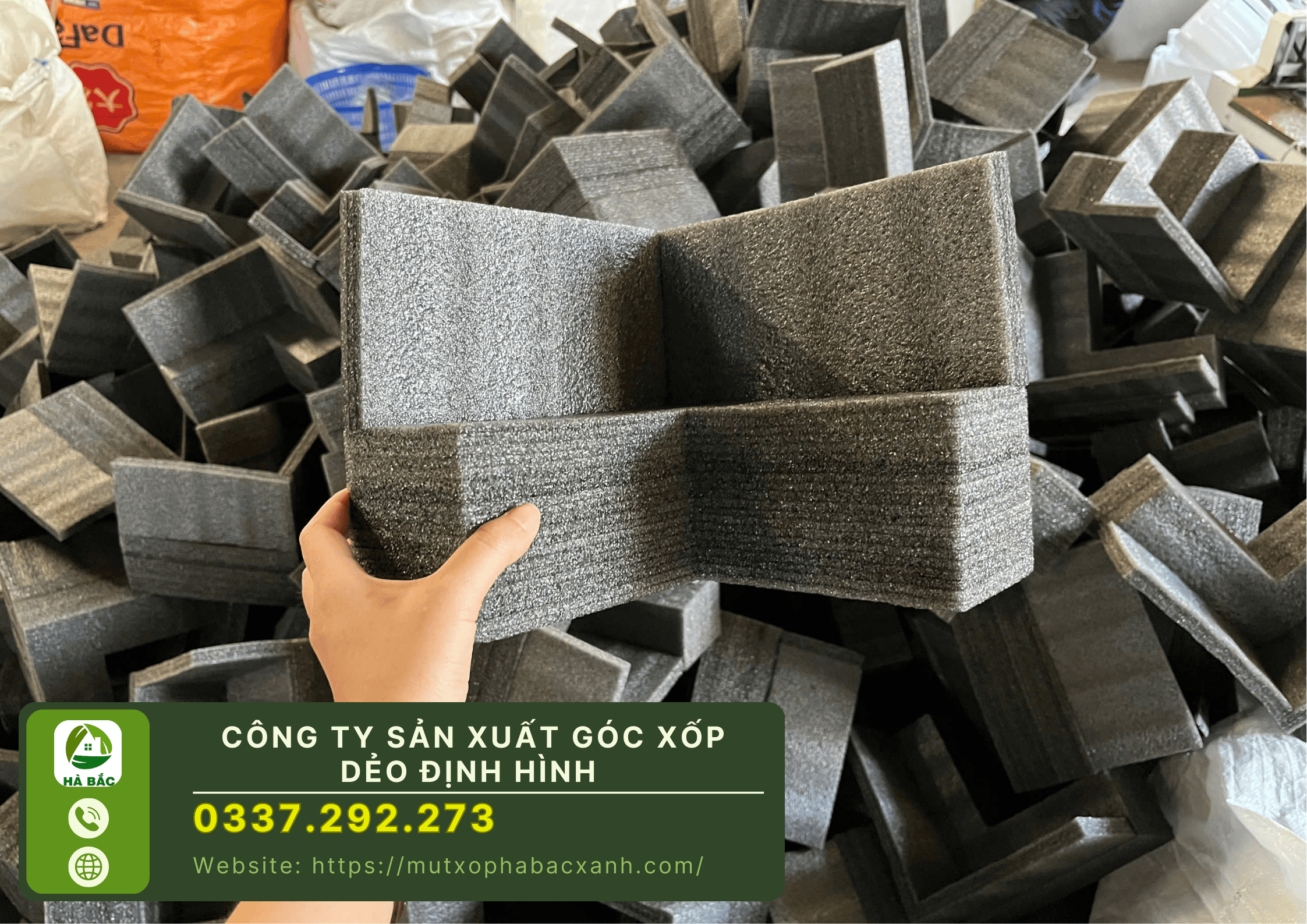 Công ty sản xuất góc xốp dẻo định hình tại Đình Trám - Bắc Giang