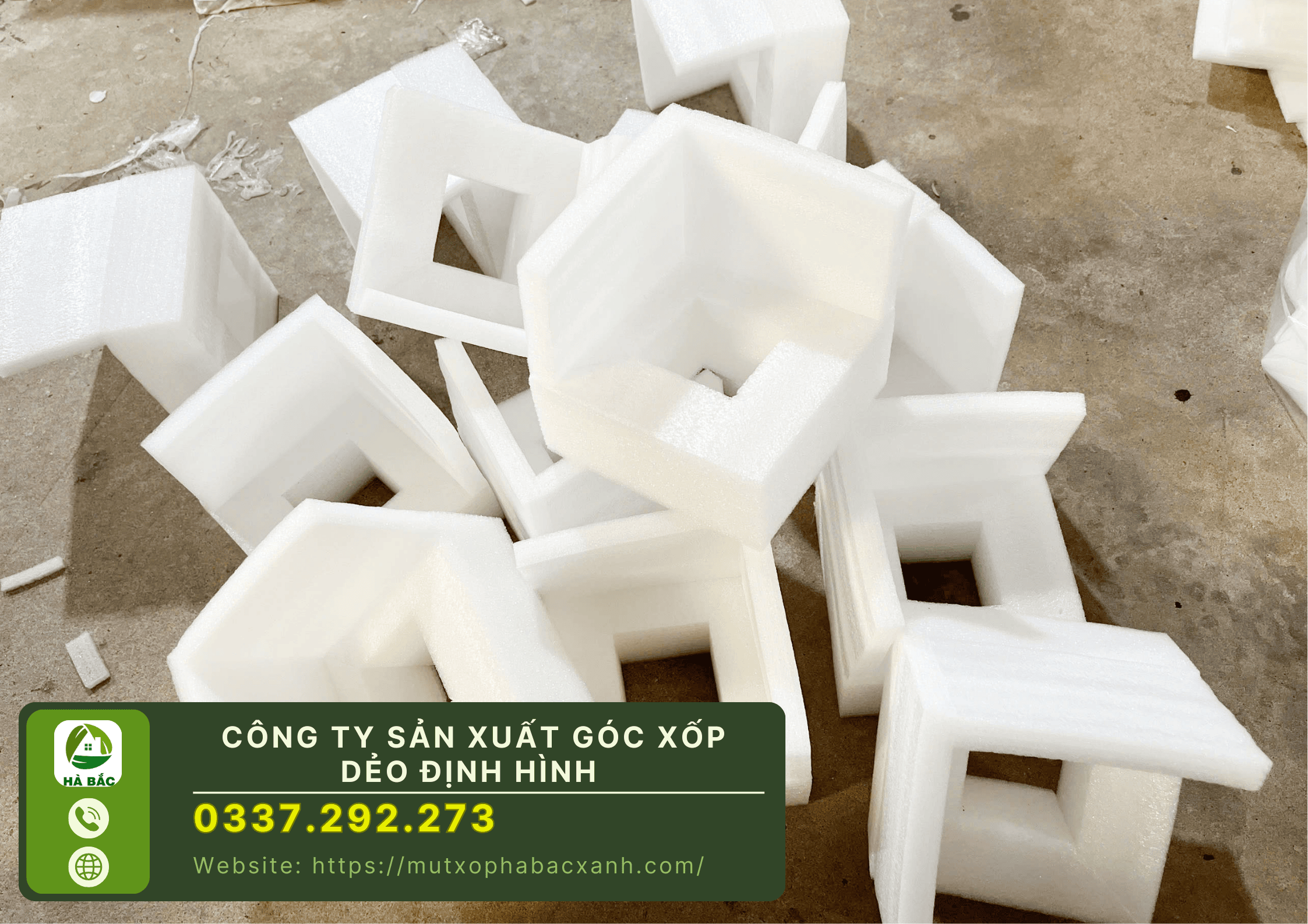 Công ty sản xuất góc xốp dẻo định hình tại Đình Trám - Bắc Giang