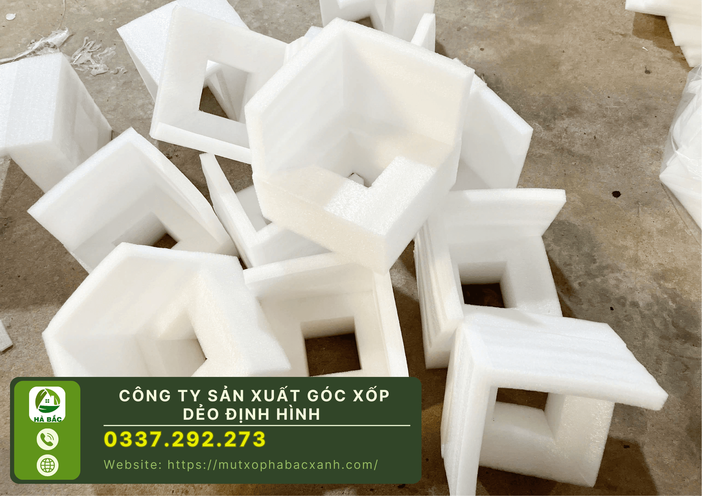 Công ty sản xuất góc xốp dẻo định hình tại Đình Trám - Bắc Giang