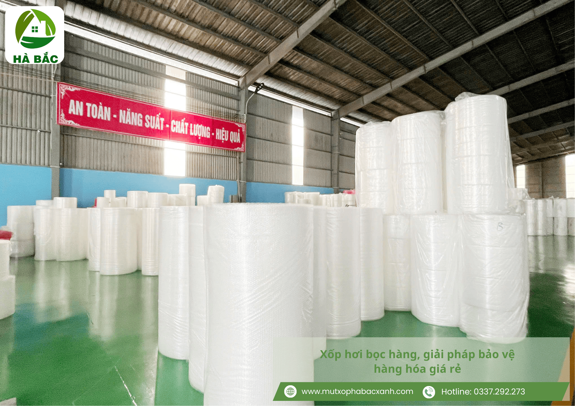 Màng xốp hơi bọc hàng, công ty sản xuất xốp hơi tại Bắc Ninh