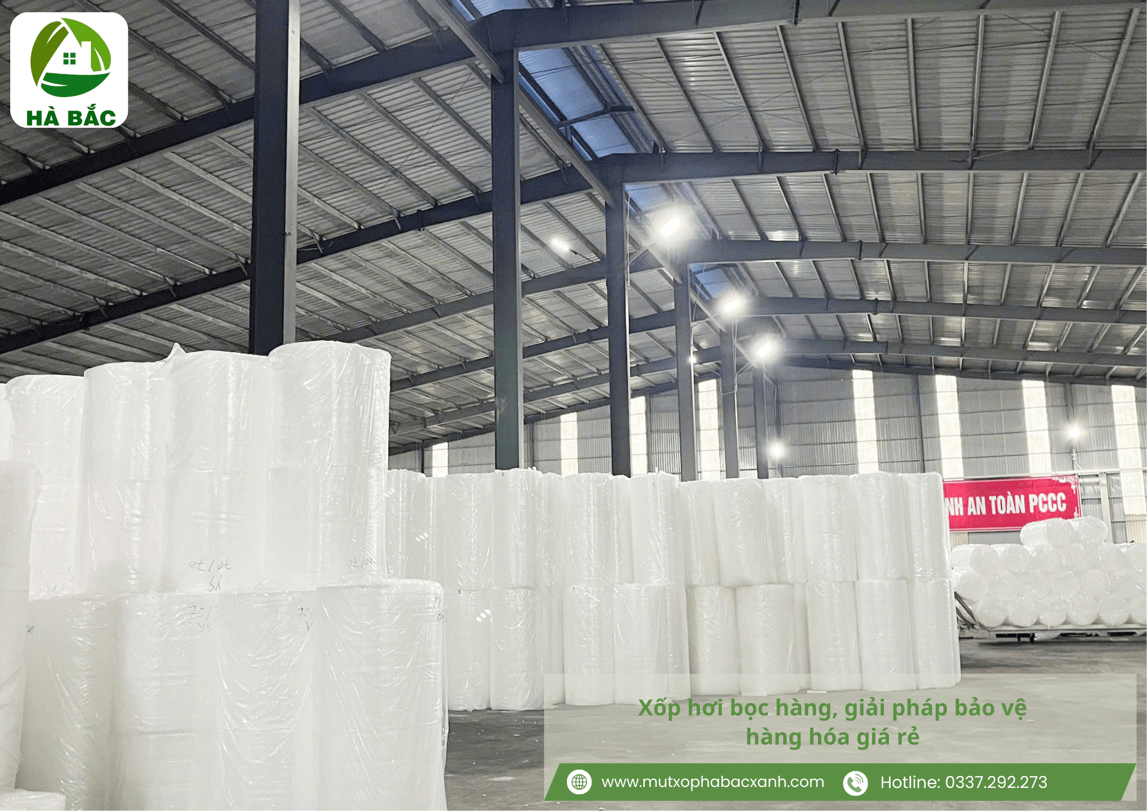 Màng xốp hơi bọc hàng, công ty sản xuất xốp hơi tại Bắc Ninh