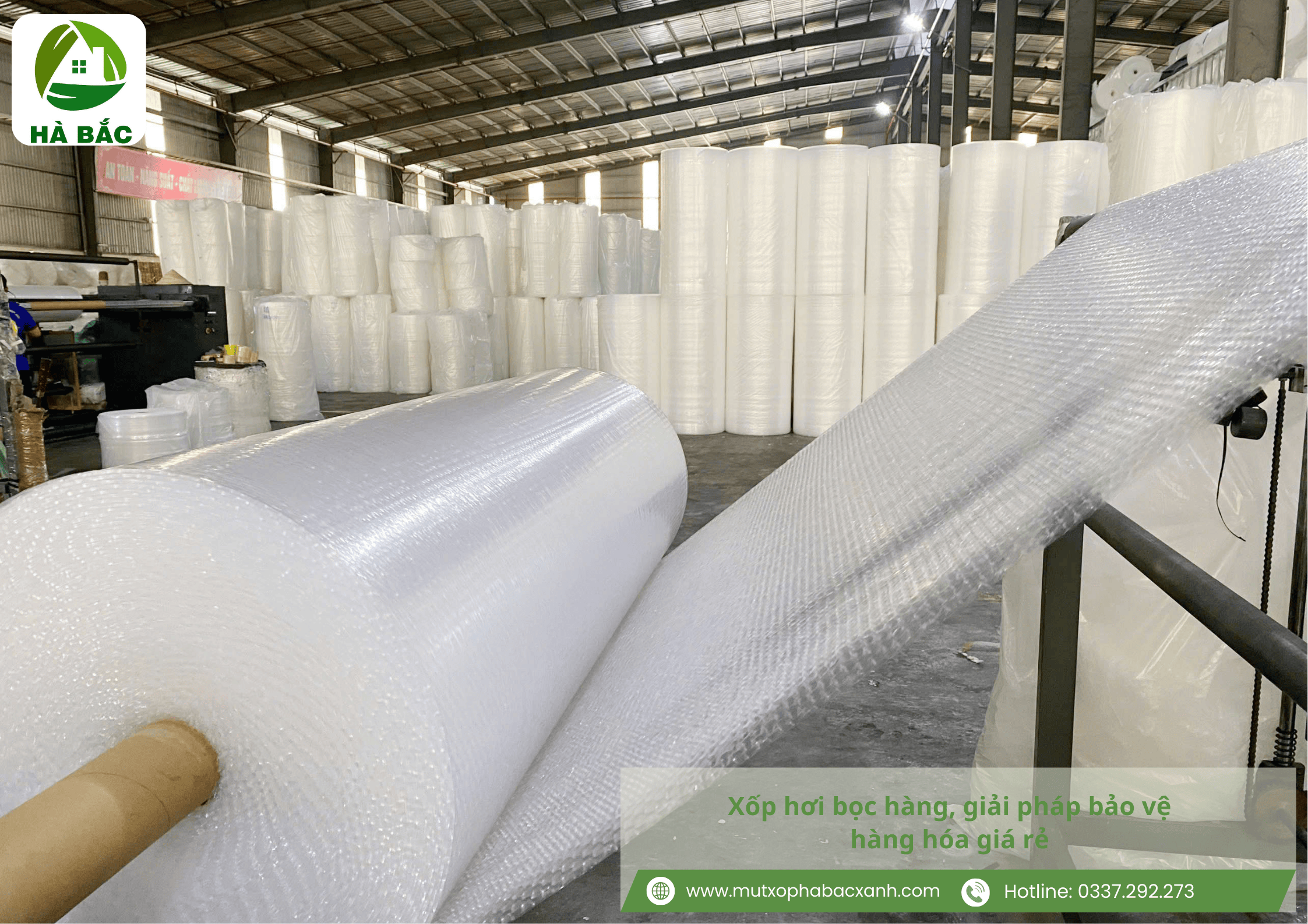 Màng xốp hơi bọc hàng, công ty sản xuất xốp hơi tại Bắc Ninh