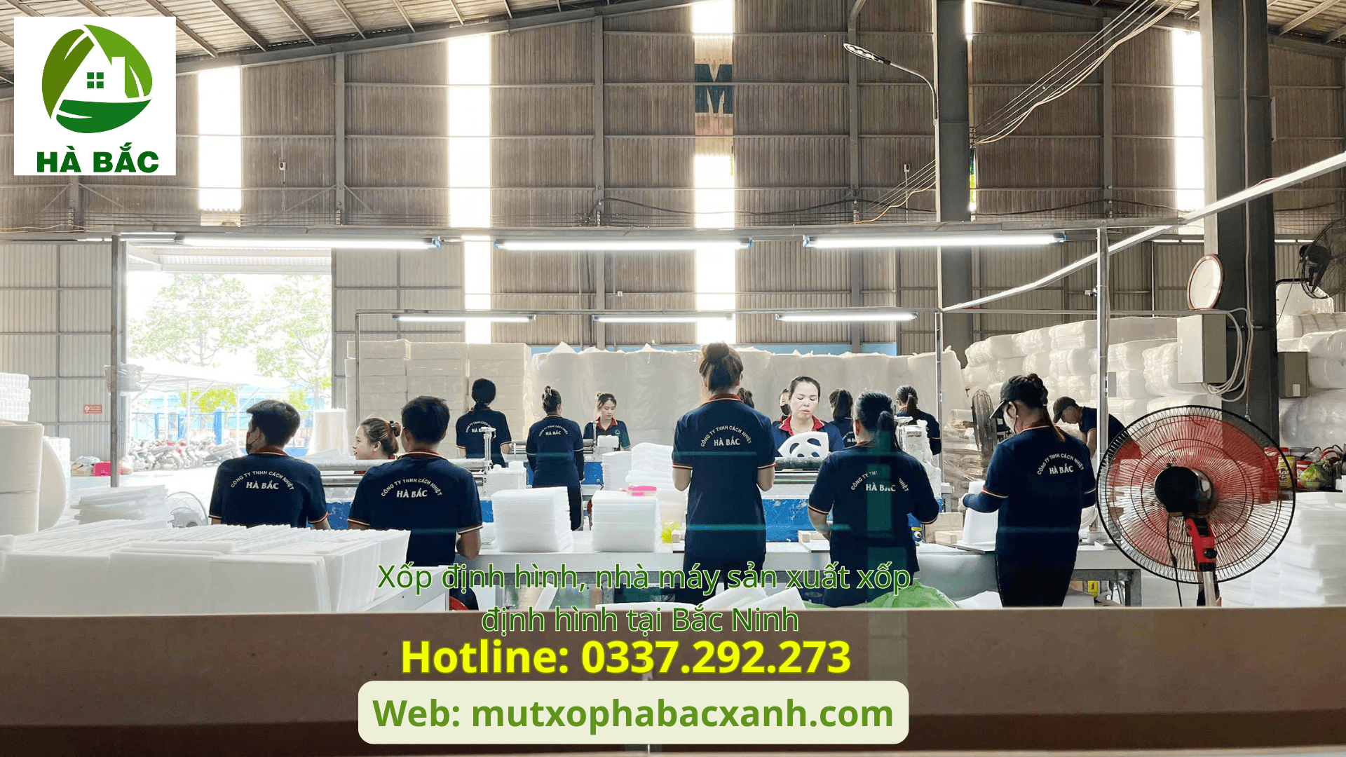 Xốp định hình, nhà máy sản xuất xốp định hình tại Bắc Ninh 