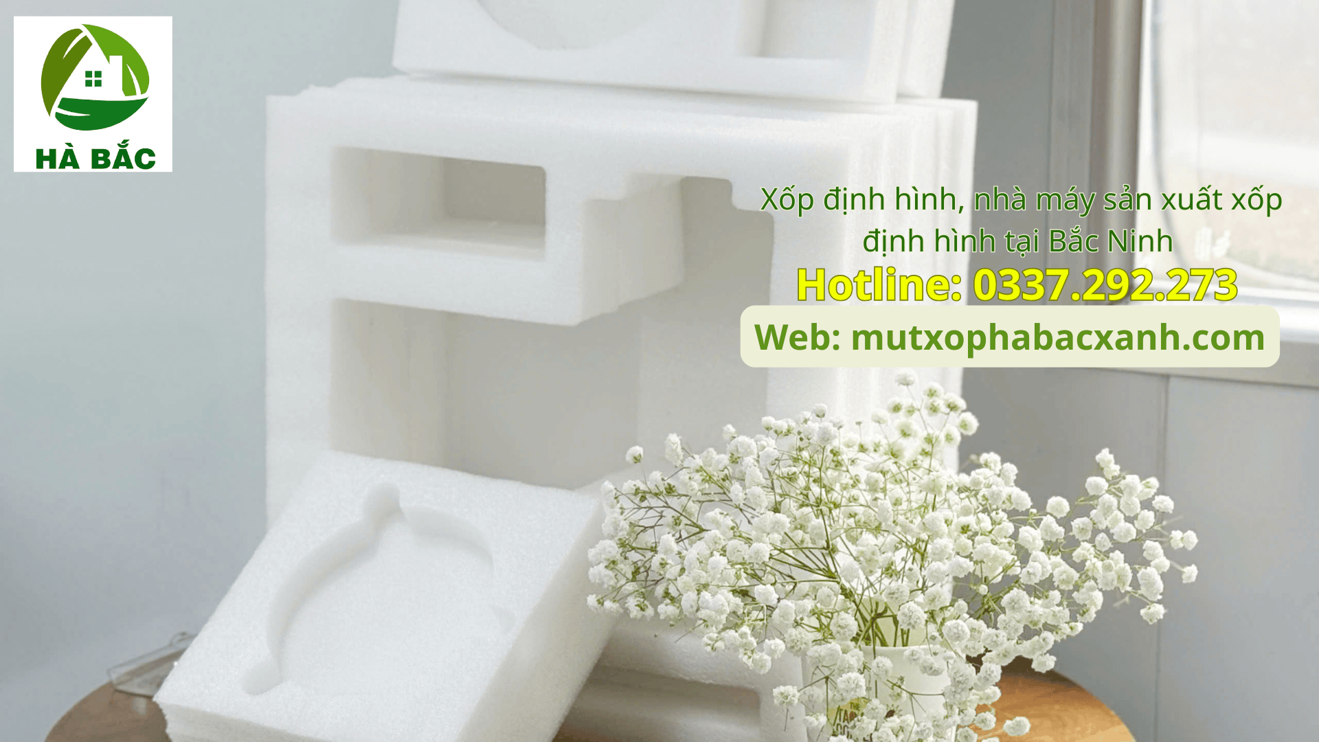 Xốp định hình, nhà máy sản xuất xốp định hình tại Bắc Ninh 