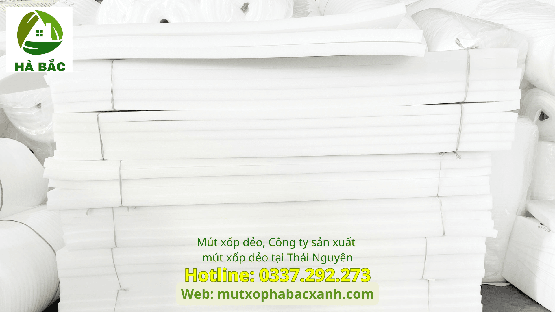 Mút xốp dẻo, công ty sản xuất mút xốp dẻo tại Thái Nguyên
