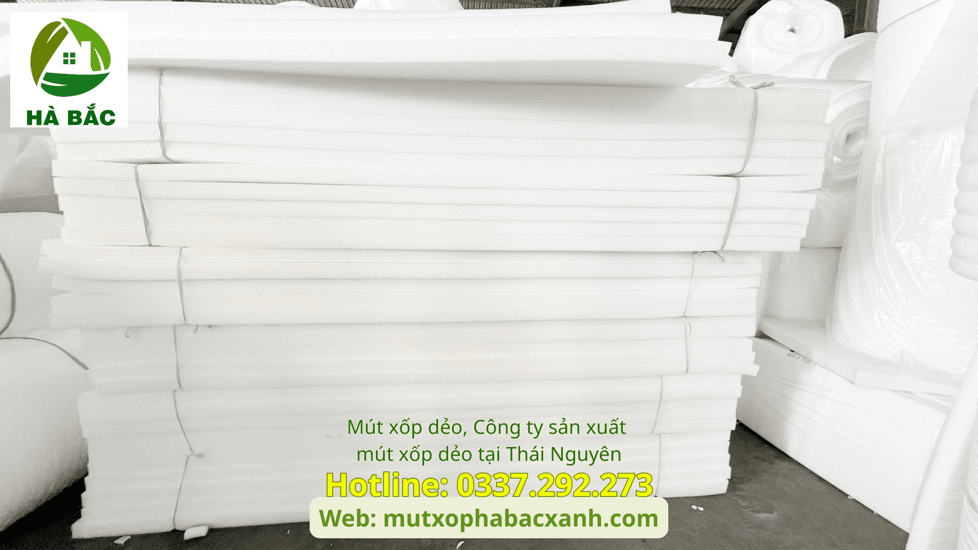 Mút xốp dẻo, công ty sản xuất mút xốp dẻo tại Thái Nguyên