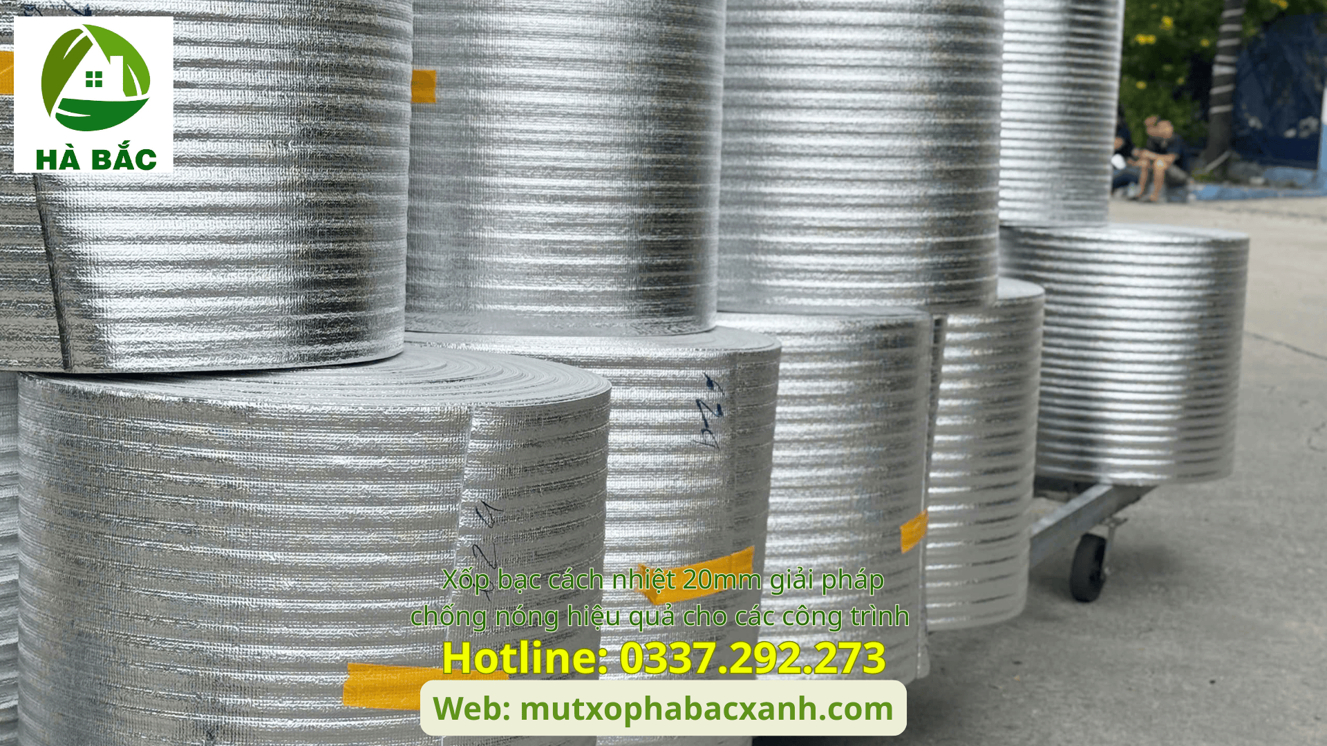 Xốp bạc cách nhiệt 20mm giải pháp chống nóng hiệu quả cho các công trình tại Hà Đông- Hà Nội