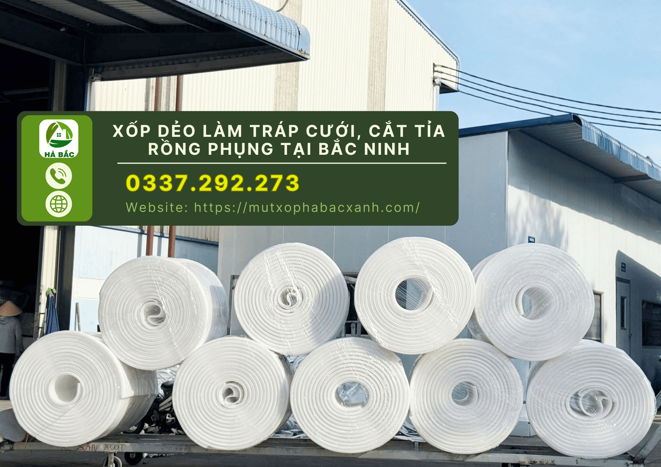 Xốp dẻo làm tráp cưới, cắt tỉa rồng phụng tại Bắc Ninh