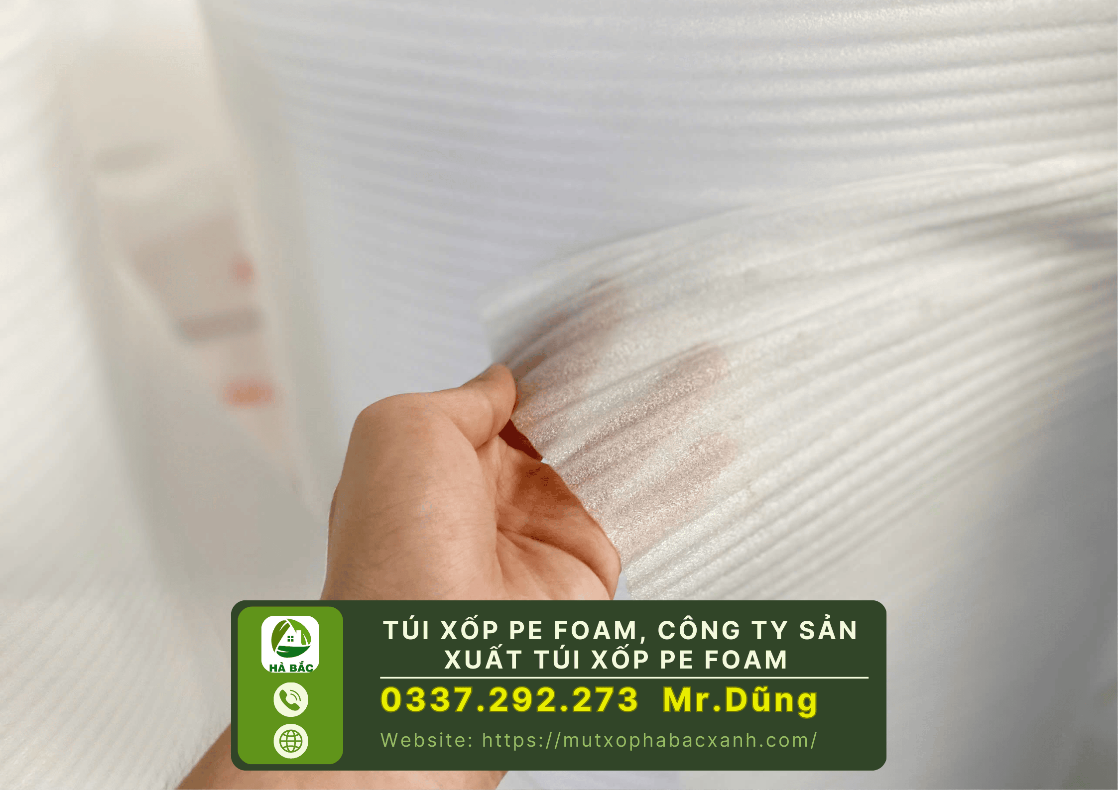 Túi xốp pe foam, công ty sản xuất túi xốp pe foam tại Bắc Ninh