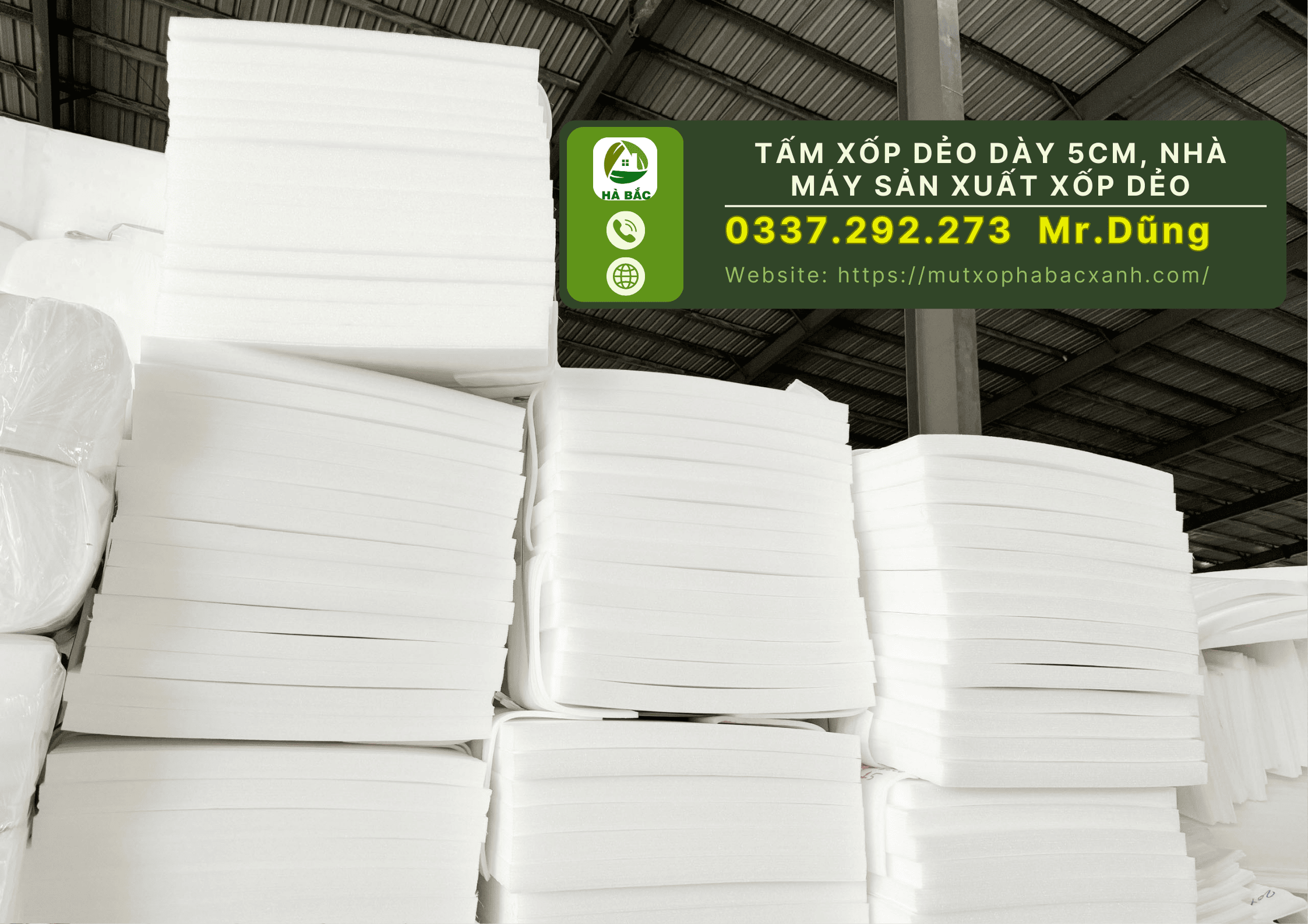Tấm xốp dẻo dày 5cm, nhà máy sản xuất xốp dẻo tại KCN Sóng Thần Tấm xốp dẻo dày 5cm, nhà máy sản xuất xốp dẻo tại KCN Sóng Thần