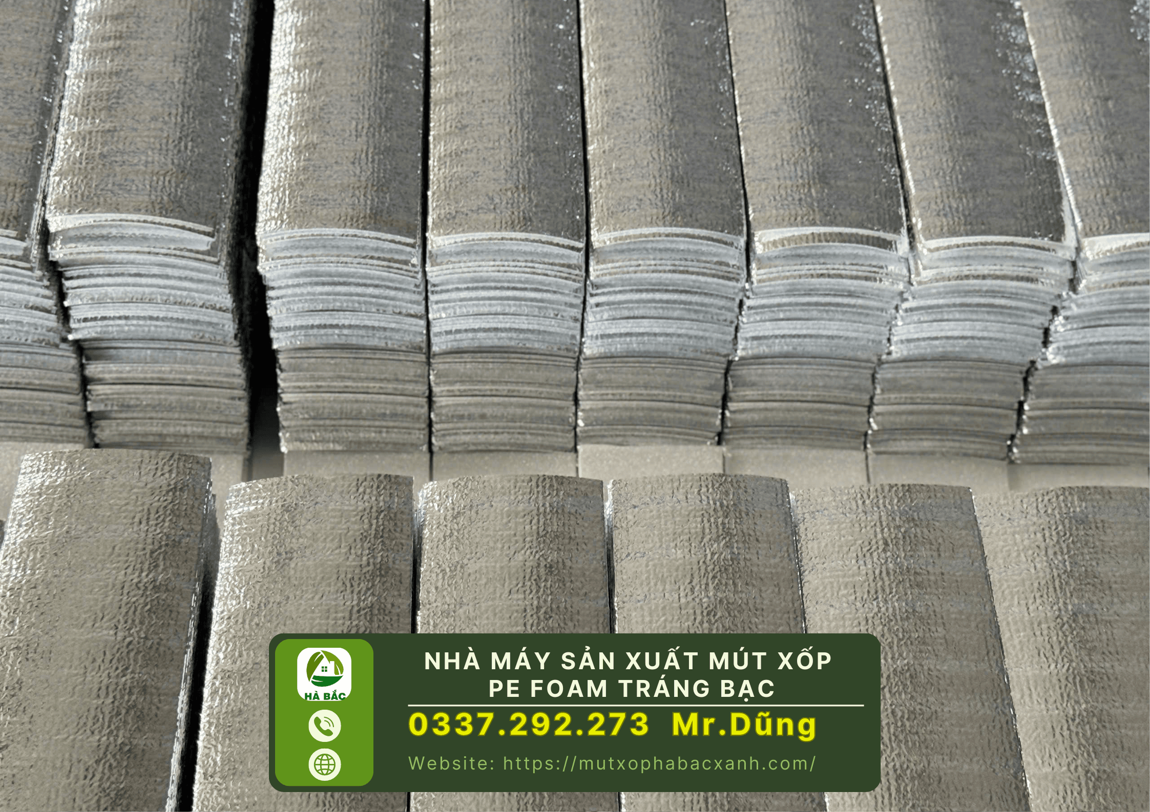 Nhà máy sản xuất mút xốp pe foam tráng bạc tại Bắc Ninh Nhà máy sản xuất mút xốp pe foam tráng bạc tại Bắc Ninh