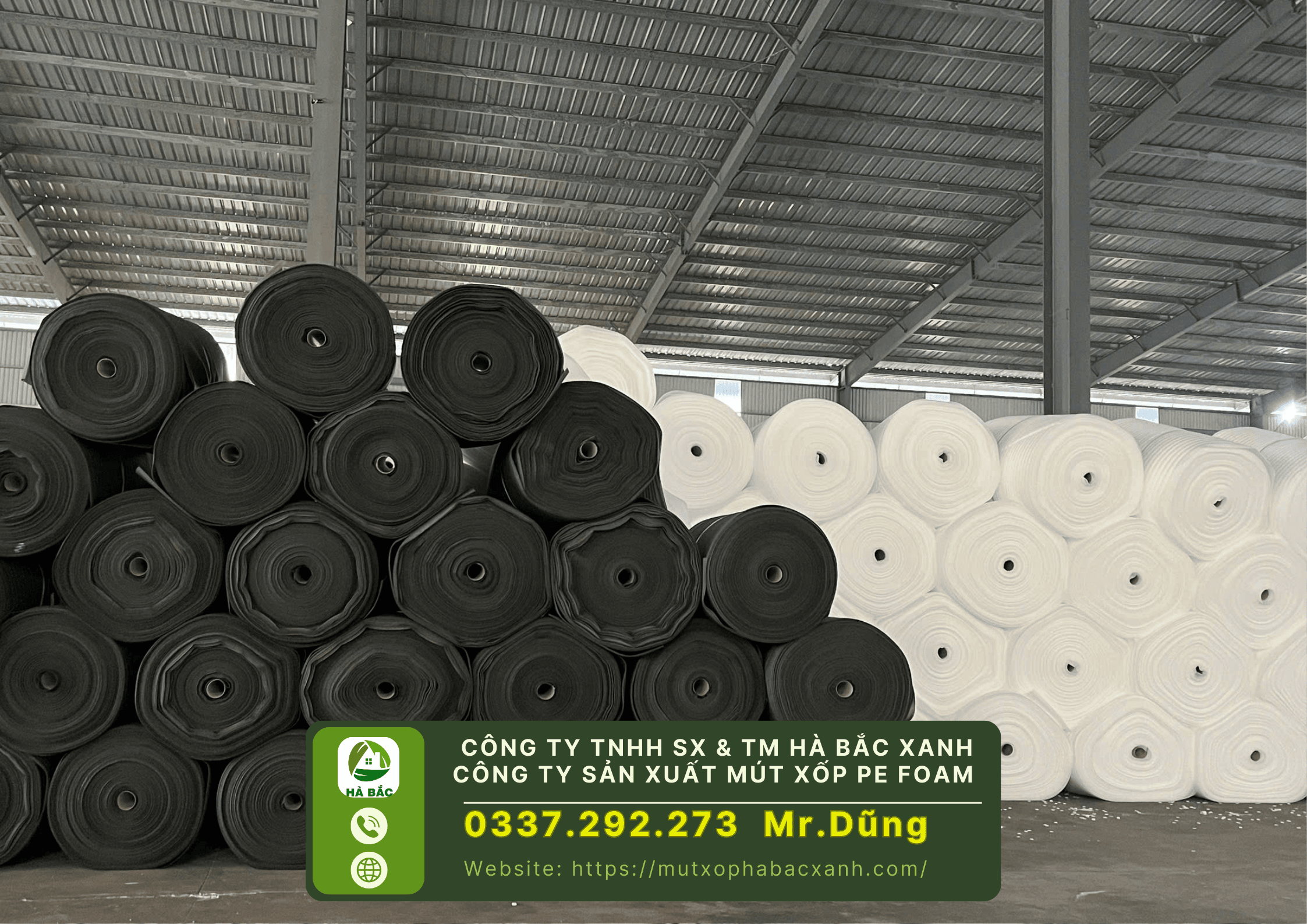 Mút xốp pe foam, Công ty sản xuất mút xốp pe foam