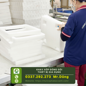 Nhà cung cấp khay xốp đóng gói thiết bị gia dụng tại Bắc Giang