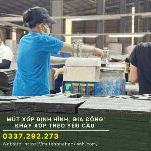 Nhận làm mút xốp định hình, gia công khay xốp theo yêu cầu tại Bắc Ninh